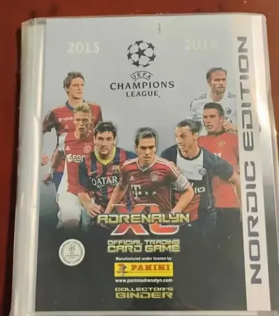 karty piłkarskie kolekcjonerskie UEFA Champions League 2013-14 Nordic — praca Marcin, Gdańsk