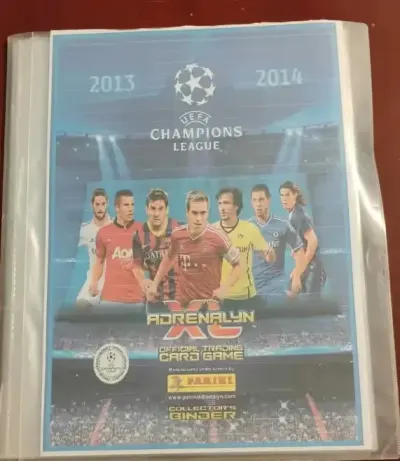 klaser +karty piłkarskie kolekcjonerskie UEFA Champions League 2013-14 — praca Marcin, Gdańsk