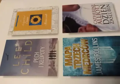 Książki Wybrane - kolekcja  Reader's Digest - 4 in 1 - m.in. Lee Child — praca Maciej, Wrocław