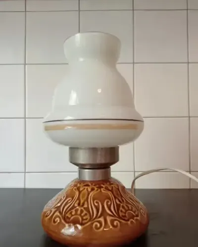 Lampka stołowa Polam Wieliczka — praca Orunal, Kraków