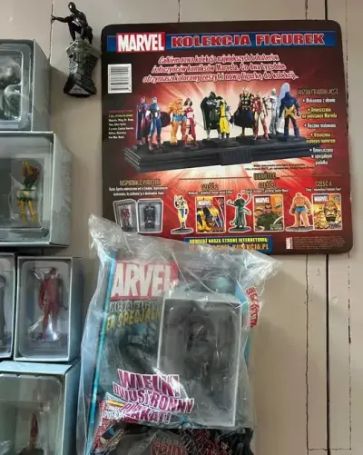 Marvel Figurki Kolekcjonerskie (Spider-Man, Wolverine etc.) — praca Katarzyna, Wrocław