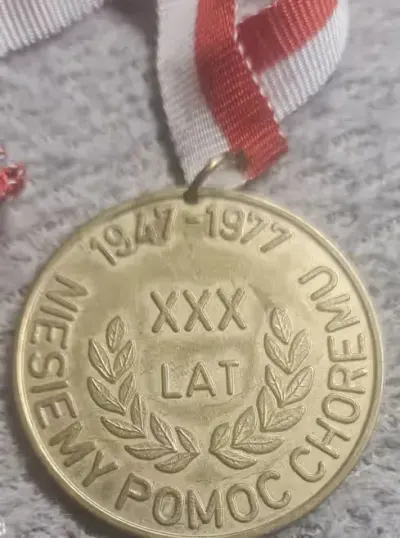 Medal III Zjazd Koleżeńskiej 1947 Wydz Lekarski — praca Leszek, Poznań