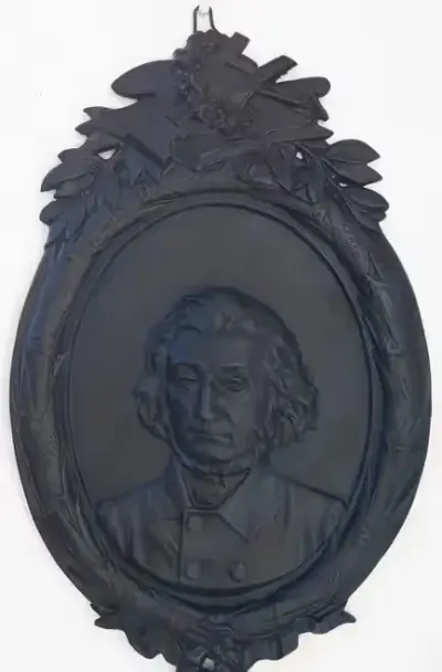 Medalion jubileuszowy Adam Mickiewicz — praca Remigiusz, Warszawa