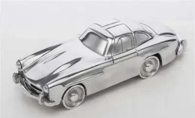 Mercedes 300SL Gullwing (1954) stylowy model wykonany z metalu — praca Nextime, Kraków