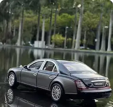 Mercedes Maybach 621S model Kolekcjonerski metalowy 1:24 — praca Damian, Kraków
