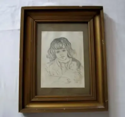 Mieczysław Rakowski 1920 rok Przedwojenny Obraz Grafika — praca Katarzyna, Warszawa