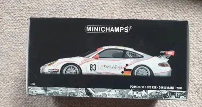 Minichamps 1/18 Porsche 911 Gt3 Rsr 24H Le Mans 2006 83 — praca maciej, Łódź