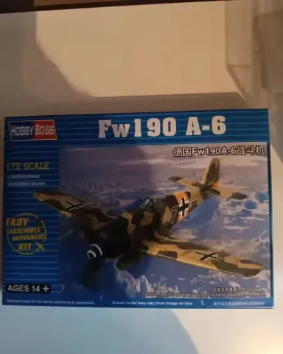 Model samolotu Fw190 A-6 — praca jacekchremplewski, Gdańsk