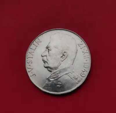 Moneta 50 koron 1949 Stalin Czechoslowacja Ag

Srebro

Stan jak na zdjęciu.

Polecam! — praca Tomasz, Wrocław