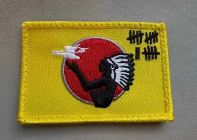 Naszywka Forward Observations Group AS (American Spirit) Patch 2x3 — praca Joanna, Warszawa