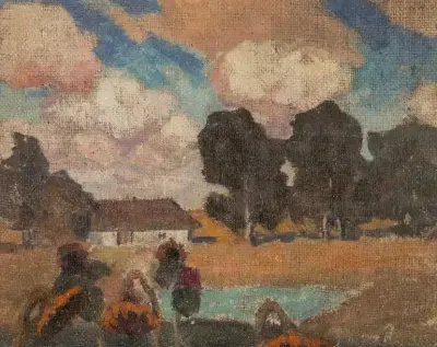 Obraz Zenobiusz Poduszko — praca Janek, Łódź