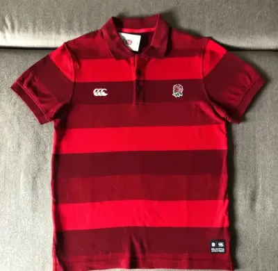 Oficjalna koszulka polo reprezentacji Anglii Rugby, M, Canterbury NOWA — praca Dąbrówka, Kraków