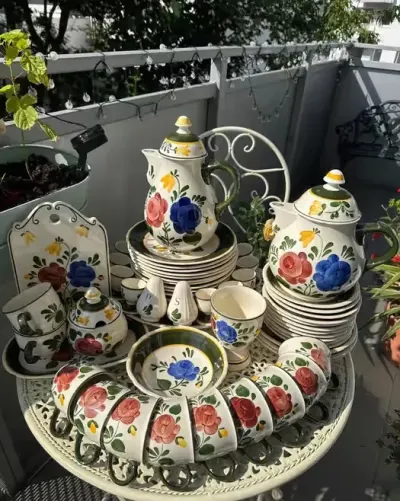 Ogromny serwis Villeroy & Boch Bauernblume vintage (Ponad 60 el.) — praca Aleksandra, Poznań