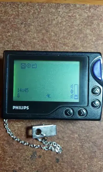 pager Philips Messenger Lux (model PRG 2310) — praca Tomek, Poznań