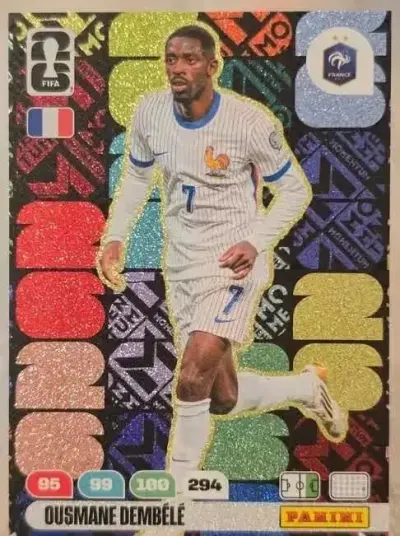 Panini Momentum Ousmane Dembele World Cup 2026 — praca Sebastian, Gdańsk