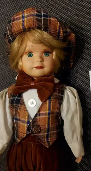 Piękny ch)opiec.Lalka kolekcjonerska,porcelana wyjątkowa. — praca Poliski, Kraków