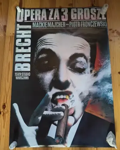 Plakaty stare teatralne — praca Iwona, Gdańsk