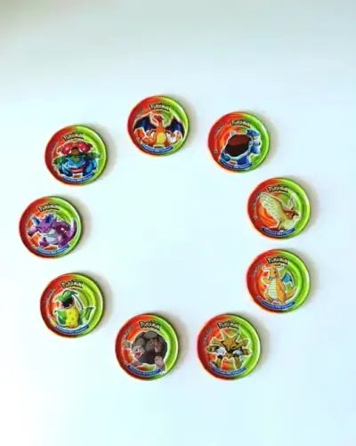 Pokemon Big metal tazo 9/10, pokemon metal tazo, pokemon tazo, pokemon tcg, pokemon nintendo — praca Pokecollector, Warszawa