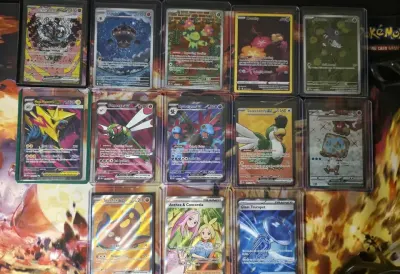 Pokémon TCG – zestaw 13 kart Special ilustration Rare, Ilustration Rare, Ultra Rare SIR IR UR | Ascended Heroes - Prismatic Evolutions — praca Paweł Jamroż, Warszawa