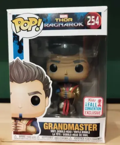 POP Vinyl Funko Grandmaster 254, Thor Ragnarok, Marvel — praca Jerzy Poleski, Łódź