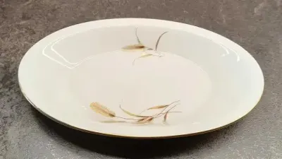 porcelana Chodzież- półmisek owalny średni — praca golden, Łódź
