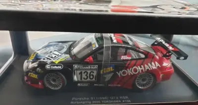 porsche gt3 rsr autoart1/18 yokohama — praca maciej, Łódź