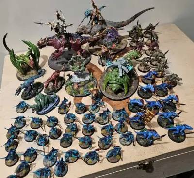 Seraphon Army Warhammer Age of Sigmar — praca Kamil, Wrocław