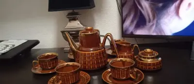 Serwis kawowy z porcelany Pruszków,Asłanowicz porcelana  filiżanki — praca piotr, Poznań