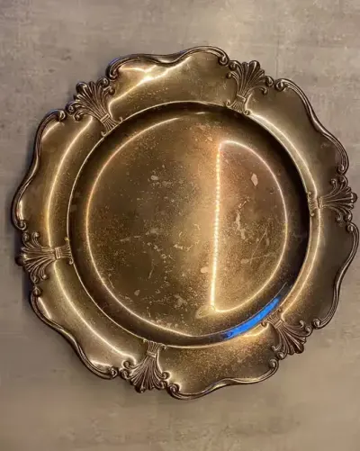 Silver plated sweden/ vintage, taca do serwowania — praca Krystyna, Kraków