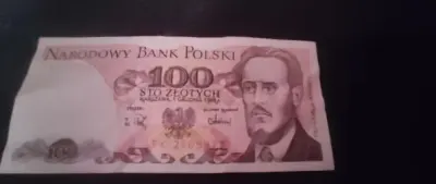 Stary banknot Polski PRL — praca Helenka, Kraków