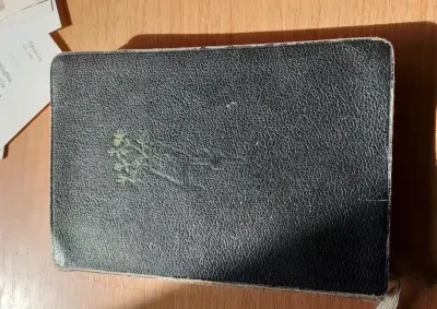 Stary modlitewnik vintage 1963 — praca Zbigniew, Kraków