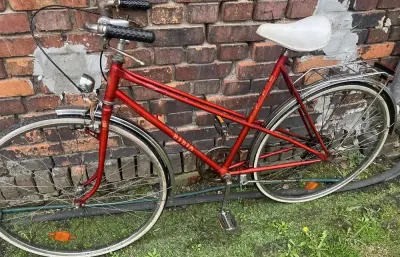 Stary Rower Biria do renowacji ciekawa rama — praca ReTrade Poznań, Poznań