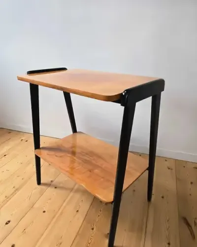 Stolik, szafka pod RTV Patyczak-Vintage-PRL — praca ArtDor, Szczecin