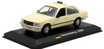 Taksówka Opel Rekord E, 1:43/Nowa! — praca Jola, Poznań