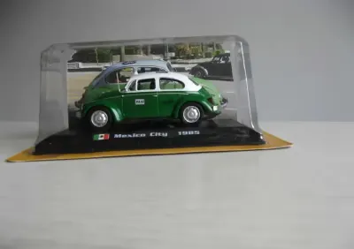 Taksówka Volkswagen Beetle (Garbus), 1:43/Nowa! — praca Jola, Poznań