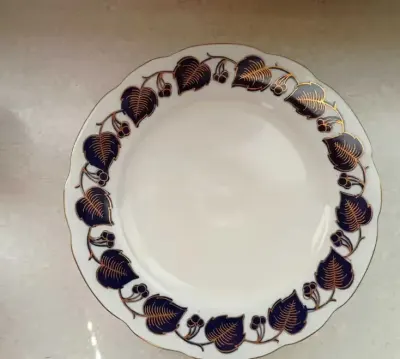 talerzyki porcelanowe 3 szt. z Ćmielowa średnica 19,5 cm VINTAGE! — praca KingaGO2, Łódź