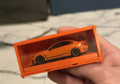 Tarmac Works 1:64 Mercedes-Benz C63 AMG Black Series orange C 63s V8 biturbo — praca Michał, Kraków