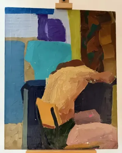 Unikatowy Obraz  AKT MĘSKI – Mateusz BidelKolekcja Festiwalowa 80x100 cm Polska Młoda sztuka  Inwestycja — praca ArtCollector, Szczecin