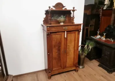 Vertiko orzechowa bieliźniarka komoda  915/2026 — praca Jakub, Szczecin