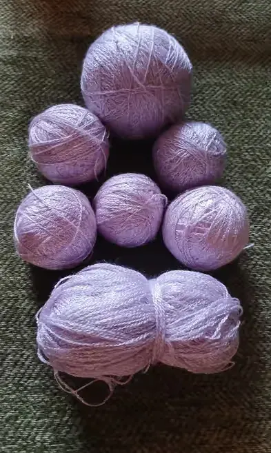 Włóczka ozdobna dwuskładnikowa 550g — praca Anna, Łódź