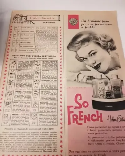 Włoski magazyn modowy Grazia 1960 zabytek — praca Nikulasz77, Wrocław