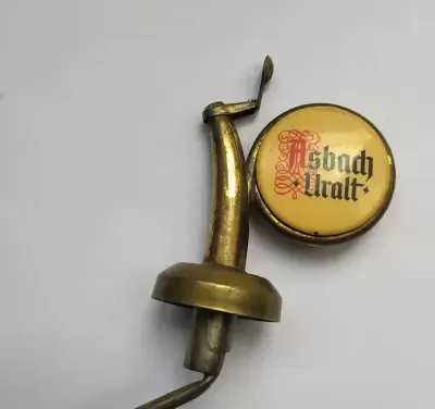 Zabytkowy korek do butelki brandy Asbach Uralt Niemcy 1950r — praca ViolettAmethyst, Łódź