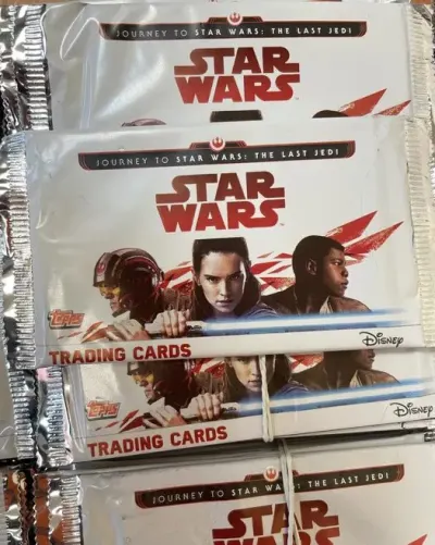 Karty Star Wars The Last Jedi Topps — praca Jadwiga Z., Rudnik