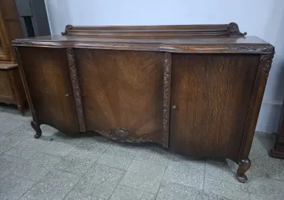 Komoda ludwikowska ciemna z Francji — praca Teresa R., Nowy Sącz