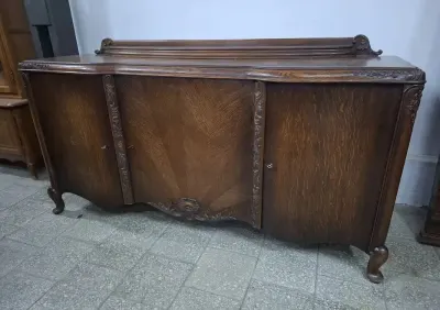 Komoda ludwikowska ciemna z Francji — praca Teresa R., Nowy Sącz
