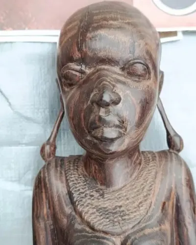 Afrykańska figurka kobiety- 40 cm - 4 kg — praca Ewa G., Warszawa