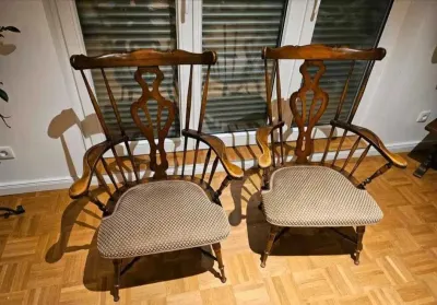 Antyczne krzesła kapitańskie Windsor — praca Kacper G., Wrocław