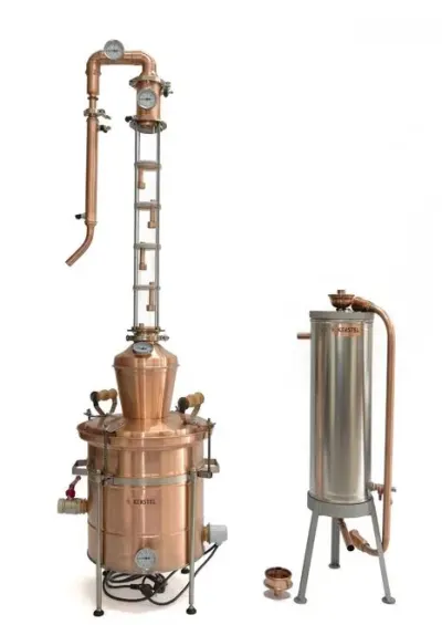 Destylator Miedziany Alembik 30L Kerstel — praca Oliwia W., Wrocław