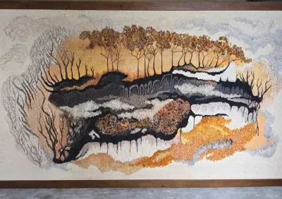 Gobelin "Jesienna przyroda" — praca Natalia W., Wrocław