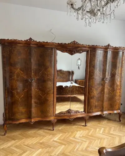 Meble stylowe - zestaw do sypialni — praca Aleksandra B., Wrocław